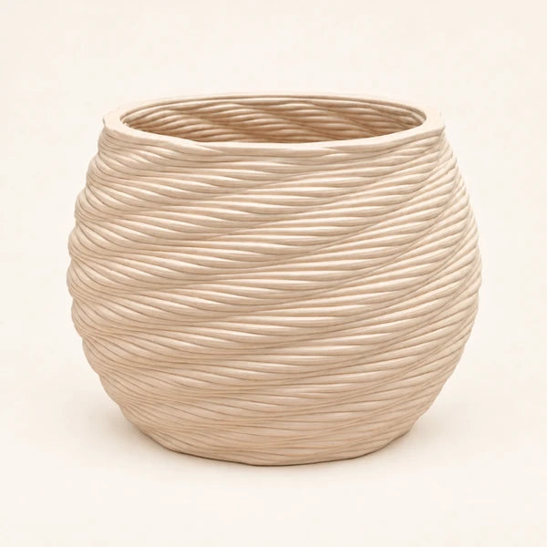 Vaso made in Italy in ceramica Carina – Diametro 22 cm