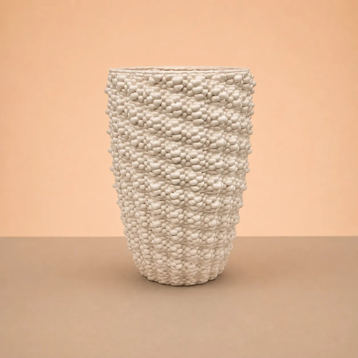 Vaso Fira in Ceramica made in Italy D.25 H.33 cm