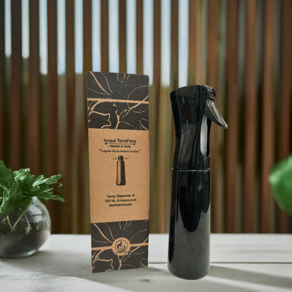 AcquaFlora - Spray Distributeur de 500 ml d'Eau Pure Déminéralisée pour l'Entretien et l'Entretien du Terrarium