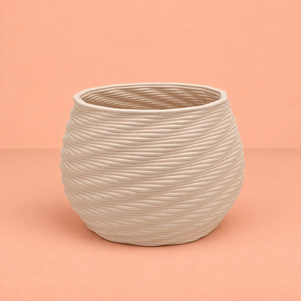 Vaso made in Italy in ceramica Carina – Diametro 18 cm