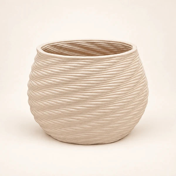 Vase Carina fabriqué en Italie en céramique D.14