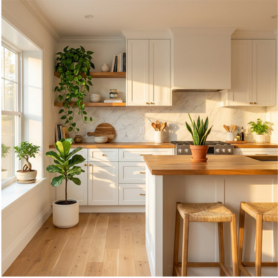 Plantas en la Cocina: La Guía para Decorar y Purificar el Aire