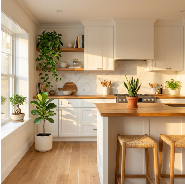 Plantes en cuisine : le guide pour décorer et purifier l'air