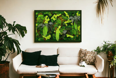 Tableaux en mousse stabilisée : une touche de nature pour enrichir votre déco