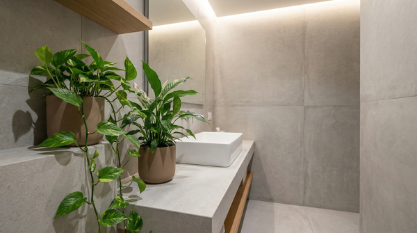 Plantes en salle de bain humide : moisissure et condensation — que choisir et comment éviter la pourriture