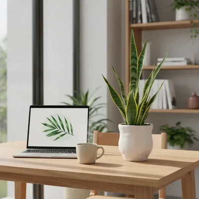 Plantas para la oficina en casa: 10 opciones que mejoran la concentración, la calidad del aire y el placer de trabajar