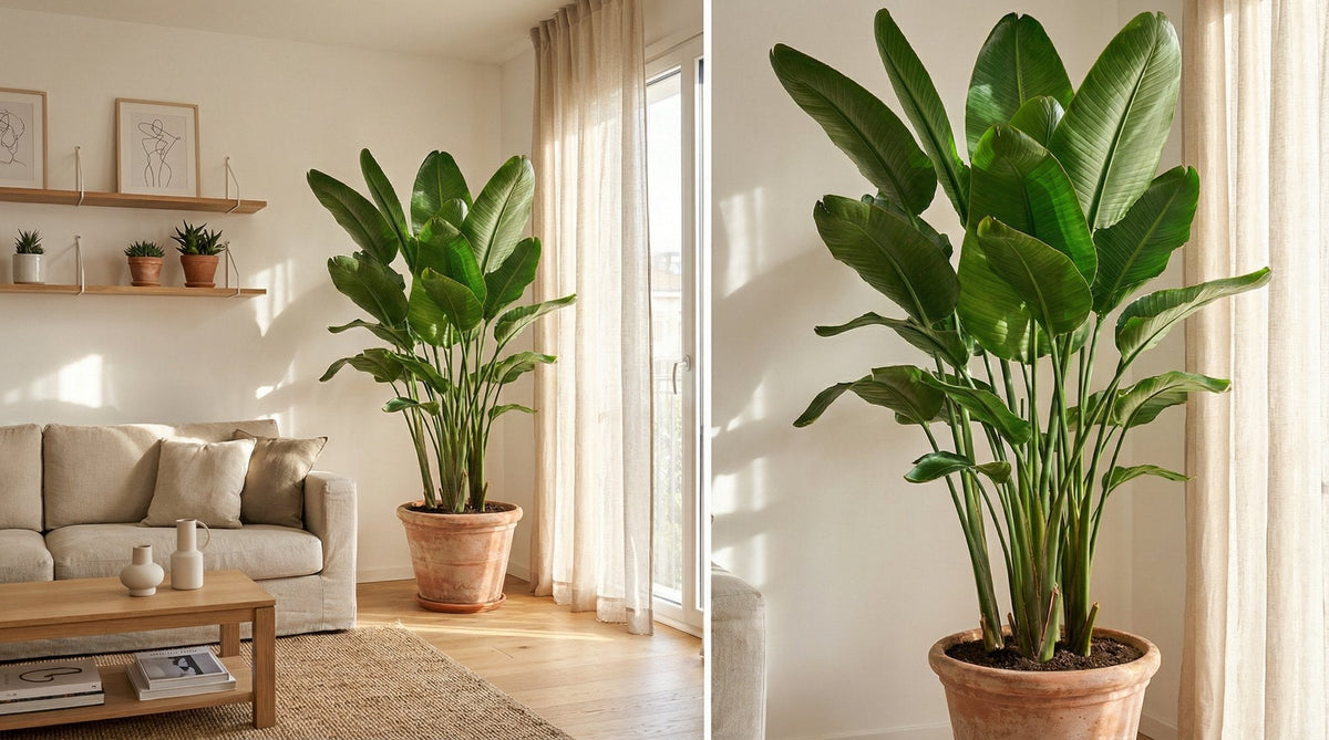 Strelitzia Nicolai : Le guide ultime pour l'hiver et le rempotage des géants