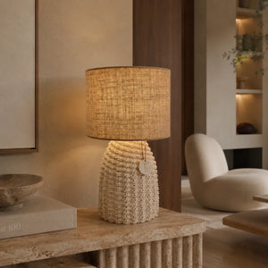 Large Lume Fira with Natural Jute Lampshade — vista 7