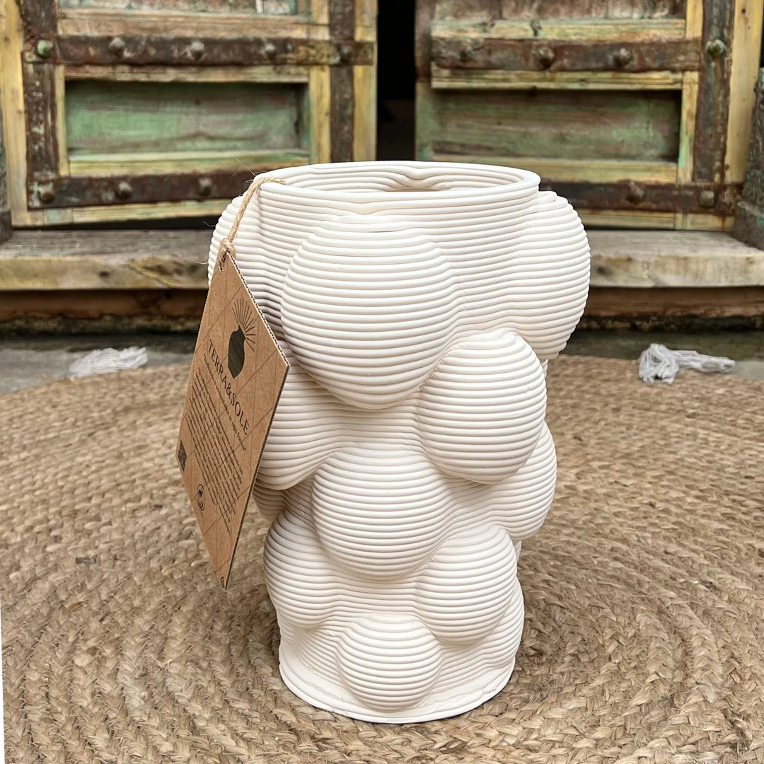 Handmade Gaudí clay vase