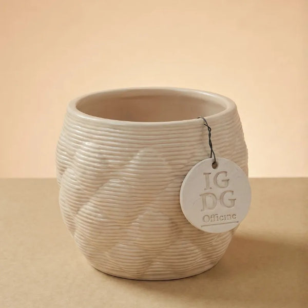 Vase en céramique artisanale Alba D.12 cm