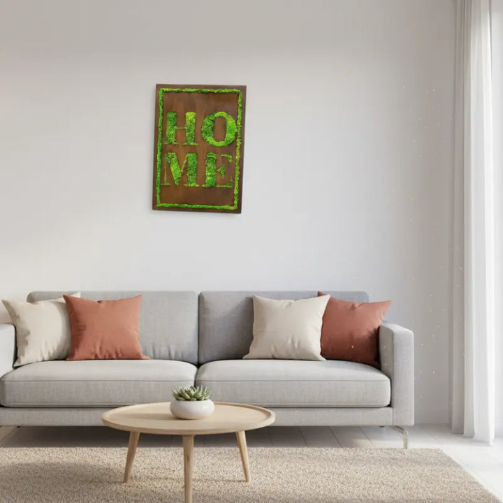 Quadro stabilizzato Home - vista laterale che mostra lo spessore