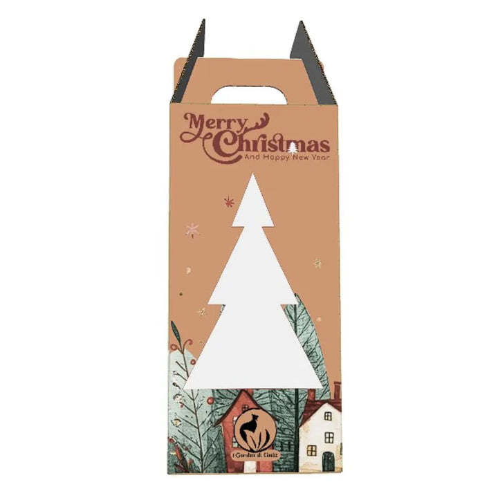 Schachtel mit Fenster WEIHNACHTEN 01 - 45X18 CM