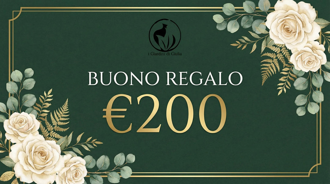 Buono Regalo I Giardini di Giulia - Vario assortimento di prodotti acquistabili con il buono
