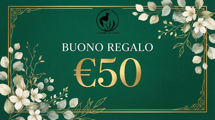 Buono Regalo I Giardini di Giulia - Esempio di email personalizzata per il buono regalo