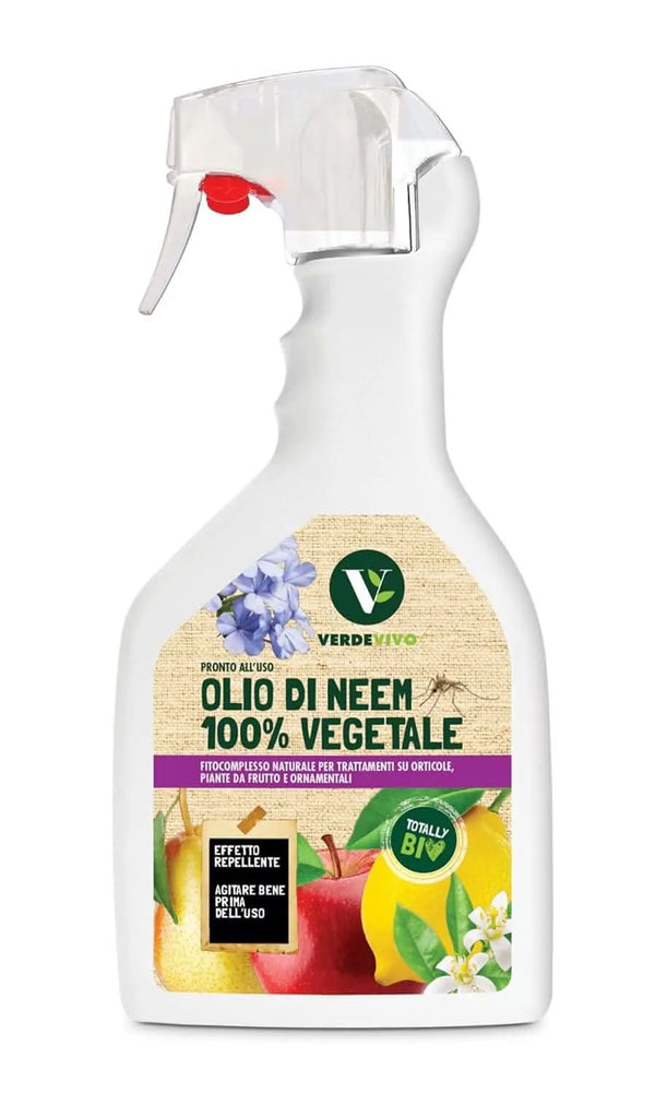Huile de neem prête à l'emploi 750 ml, protection naturelle