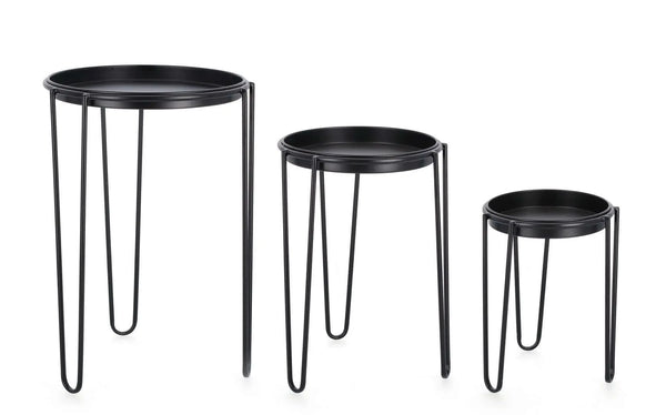 P.FIORE MADELYN NEGRO METAL MEDIO