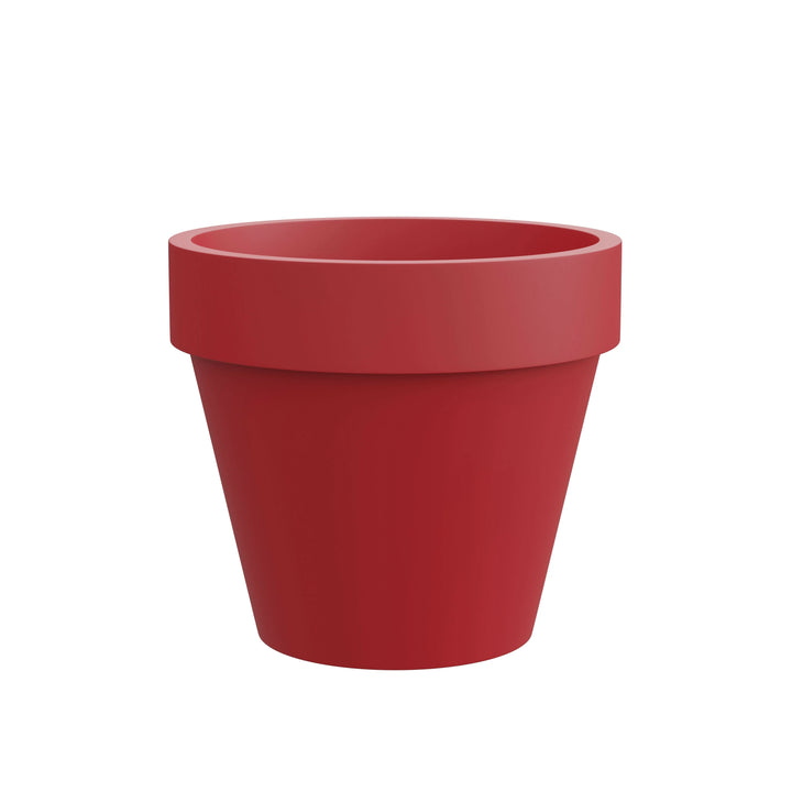 vaso standard one rosso design moderno

