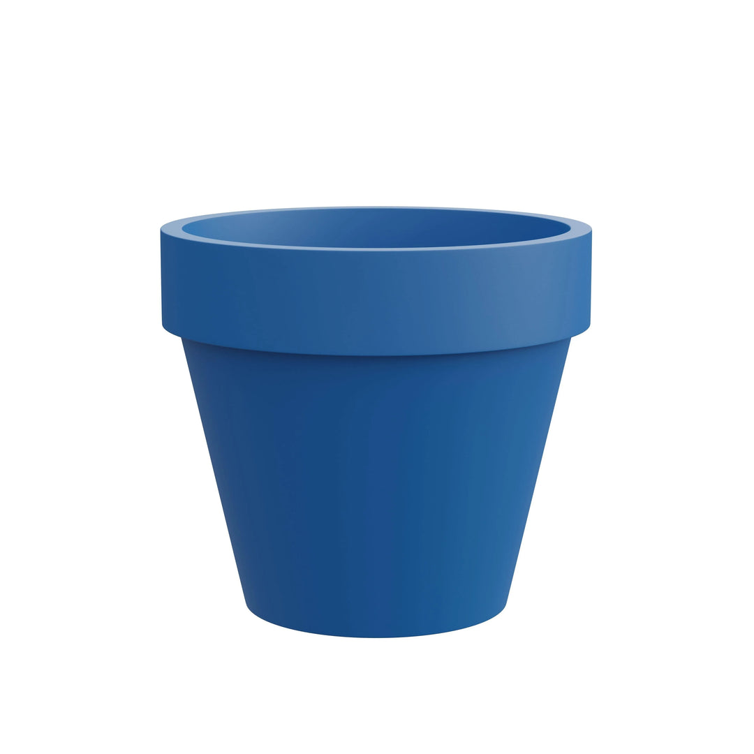 vaso conico standard one blu in polietilene

