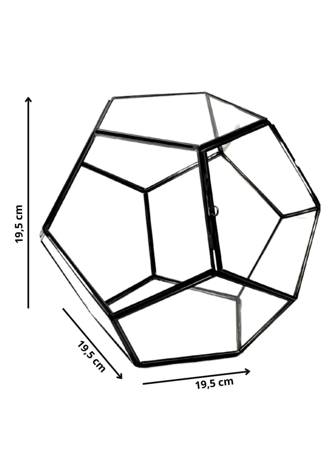 Terrarium geometrico Habitat Incantato 2TR071 - i Giardini di Giulia