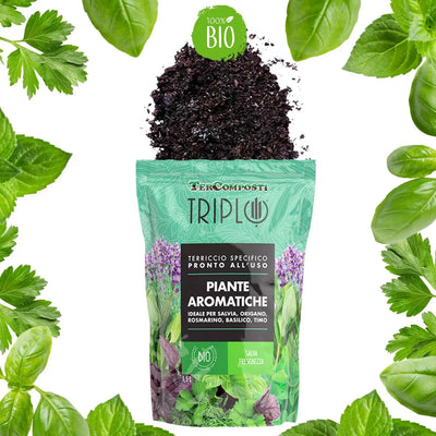 Specific potting soil for aromatic plants 1.5 L