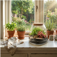 "Tropical Haven" Terrarium
