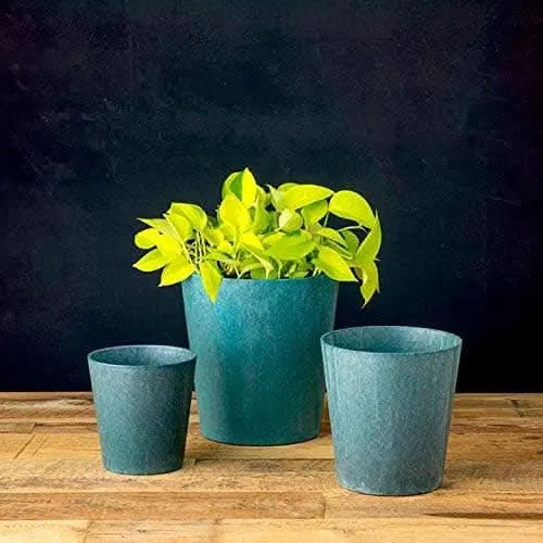 Vasi da fiori blu Artstone Josh Saphire 7x7cm - i Giardini di Giulia